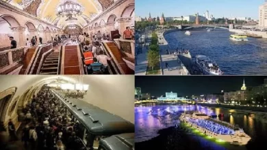موسكو عاصمة عظيمة - النهر والمترو